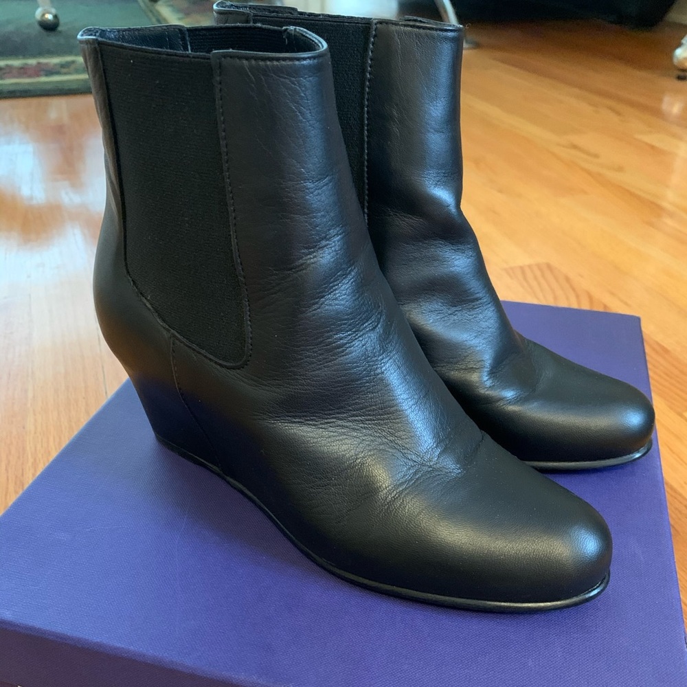Stuart Weitzman wedge boots
